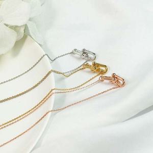 (실버) 심플 투링 목걸이(W) 주얼리 쥬얼리 악세사리 목걸이