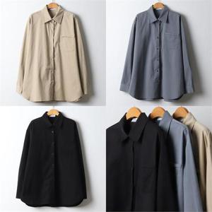 [강물처럼]위쉬몰 DL 피치원포켓오버핏남방(J446H211) 빅사이즈