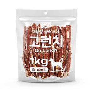 [베스트쇼핑]테비 고런치 1KG - 오리 슬라이스
