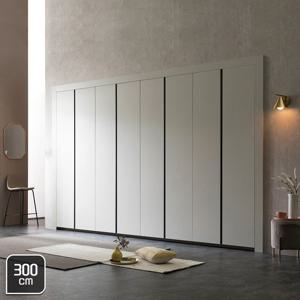 장인가구 피코 베이직 매트 여닫이붙박이장 300cm