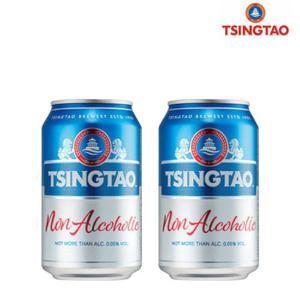 칭따오 논알콜릭 무알콜 330ml 48캔