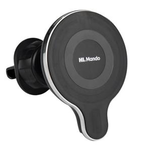 만도 맥세이프 차량용 무선 충전 거치대 / 블랙 / MD-M22