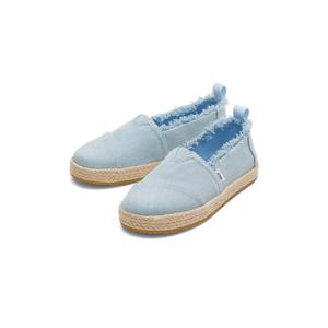 탐스 24SS 추가할인알파가타 밝은 블루 주니어 에스파드류 슬립온 TOSO4E205B1