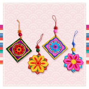 [아트박스 POOM]아트박스/탑키드 전통문양 우드 노리개 B