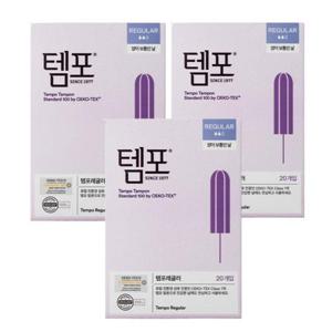 동아제약 템포 탐폰 레귤러 체내형생리대 60p SD