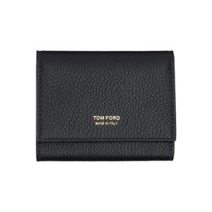 톰포드 카드지갑 블랙 소프트 그레인 가죽 슬림 카드 지갑 252076M163007