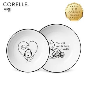 코렐 스누피앤찰리에디션 찬기 2P(중,대)