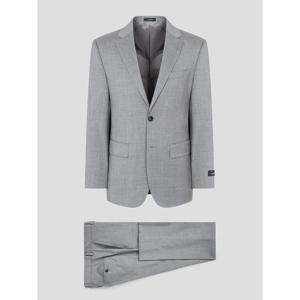 [로가디스] [COUTURE] REDA 울 스트레치 솔리드 레귤러 핏 수트 세트  라이트 그레이 (PS001375192)