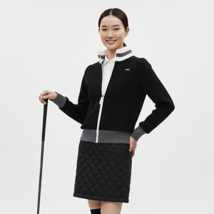 [샵앤][샵앤] 여성 하이넥 방한 니트 패딩 골프 점퍼 LB-WJP-208