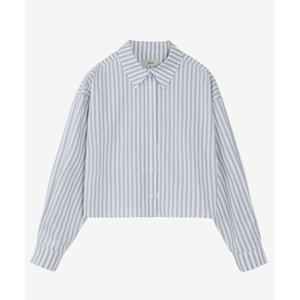 [예일] 우먼즈 멀티 스트라이프 크롭 셔츠_YFS1SH206A