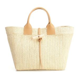 롱샴 핸드우븐 라피아 르 로조 L 쇼퍼백 10327HJD 514