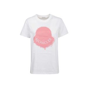 로고 프린팅 티셔츠 화이트 8C000 14 829HP 001