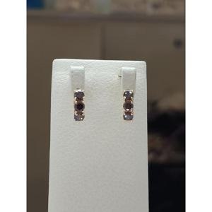 미라클 세이브존03 꼬냑원석 귀걸이 jt231111