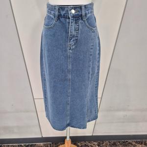 [나인스텝]앞트임데님스커트 N25DM5301_YS