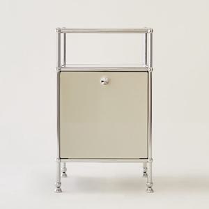 상일리베가구 핀치업 미드센츄리 침대 협탁 400 2단