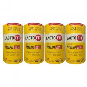 [종근당]종근당건강 락토핏 생유산균 골드 2g50포4통 HIS (92789