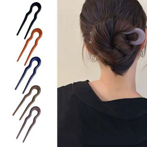 키밍 올림머리 U자 머리핀 5p 헤어핀 유자핀 머리장식