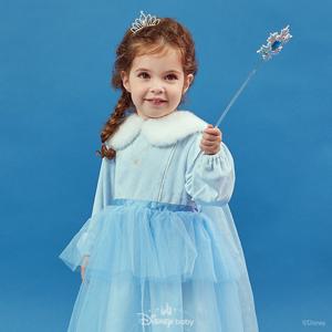 [디즈니베이비]엘사코스튬원피스(망토카라)/79S724057-GR