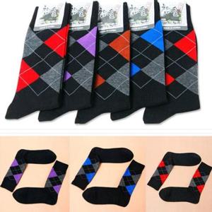 깔창 남자 신사양말 정장양말(색상아가일) 1켤레