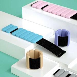 생활운동 홈트레이닝 실리콘 중량밴드 컬러 팔찌형 1파운드