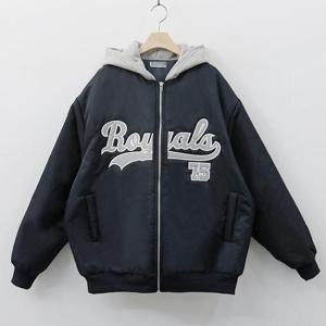 [강물처럼]아이우먼 팀로얄후디항공점퍼 POK687M510 빅사이즈 (4