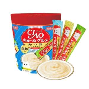 [SC-221]이나바 챠오츄르 가다랑어 버라이어티 60개입