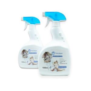 강아지 펫클린 애견탈취제 1000mL 베이비파우더 분사형탈취제