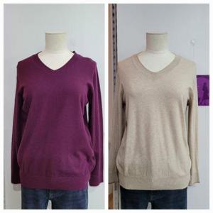 올리비아하슬러 DP01 V넥 풀오버 OHEWSW901