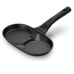 키친플라워 에그팬 계란 2구 후라이팬 팬케이크팬 에그후라이팬 계란후라이팬 코팅 코팅후라이팬