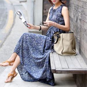 봄원피스 여름 여성 나시 롱원피스 치마 데일리 패션룩 코디