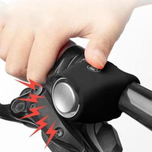 전기 바이크혼 자전거 벨 실리콘 방수 전자 경적 알람