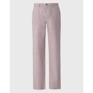 [트레몰로][TREMOLO] 면가먼트워싱 슬림 핑크 바지._TRNDLXYC486