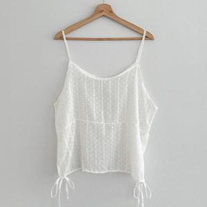 [강물처럼]아이우먼 엔젤시스루레이스나시 GOS394M407 빅사이즈