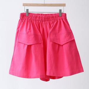 [강물처럼]아이우먼 에이크망고린넨반바지 LYS373M407 빅사이즈