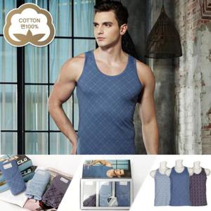 남성런닝 바운스 남자런닝 민소매 나시 남성속옷 면소재 3매