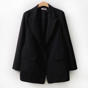 [강물처럼]아이우먼 어나덜시크블랙자켓 BG6864M410 빅사이즈 (2