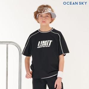 [오션스카이]남아 넥 포인트 쿨링 티셔츠-CBJB5820D03