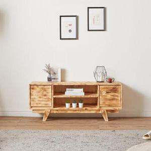 거실장 킹퍼니처 비올라 1200 원목 비디오