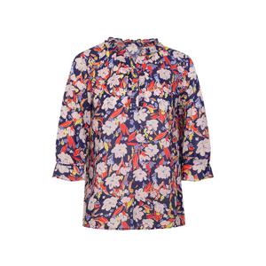 [크로커다일 레이디]러플 플라워프린트 블라우스 CLEMBL117