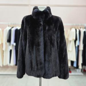 [샤틴]천연모피 풀스킨 밍크코트S254C014A49