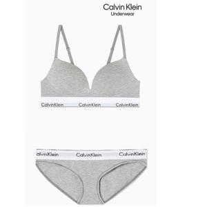 캘빈클라인 Calvin Klein Underwear 모던코튼 푸쉬업 브라팬티 SET(QF7623ADF3787AD-P7A) 391931