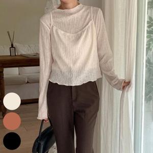 [강물처럼]빅사이즈뷔스티에티 S887L410 플리츠뷔스티에티투피스