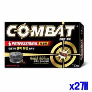 [생활] 해충약 컴배트 파워 타게트 바퀴용 12개입 x2개