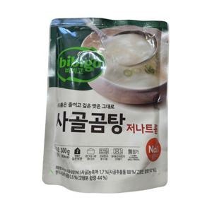 [씨제이제일제당]CJ 비비고 저나트륨 사골곰탕 500g x6개