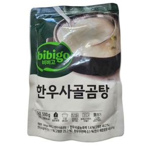 [씨제이제일제당]CJ 비비고 한우사골곰탕 500g x6개