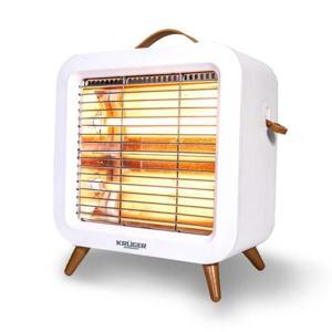 크루거423 뉴트로 탁상용 전기히터 고효율 미니난로 온열