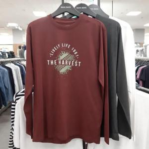 뱅뱅칠곡 HC09 남자 가을 두껍지않은 긴팔티 NTK708