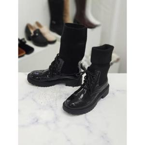 한슈 세이브존09 투웨이 여성 워커 앵클 부츠 3.5cm HS15368bs