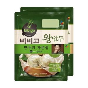 [에이알비티] 씨제이 비비고 왕만두 490G*2 x 1개 200008