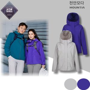 [마운티아]마운티아 여성 봄 가을 방수 점퍼 등산 자켓 아토쉘방